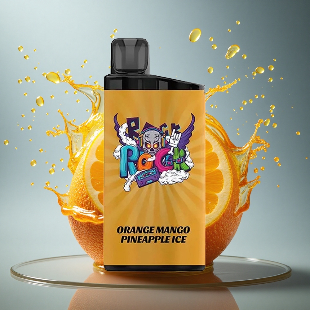 IGET Bar 3500 Puffs Oranje Mango Ananas IJs met 1400 mAh Batterij