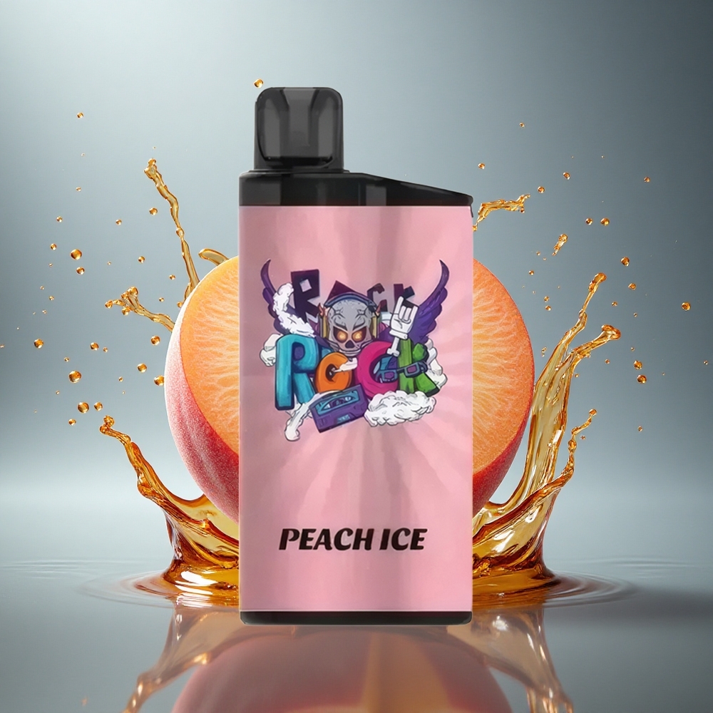 IGET Bar 3500 Puffs Perzik IJzer met 1400 mAh