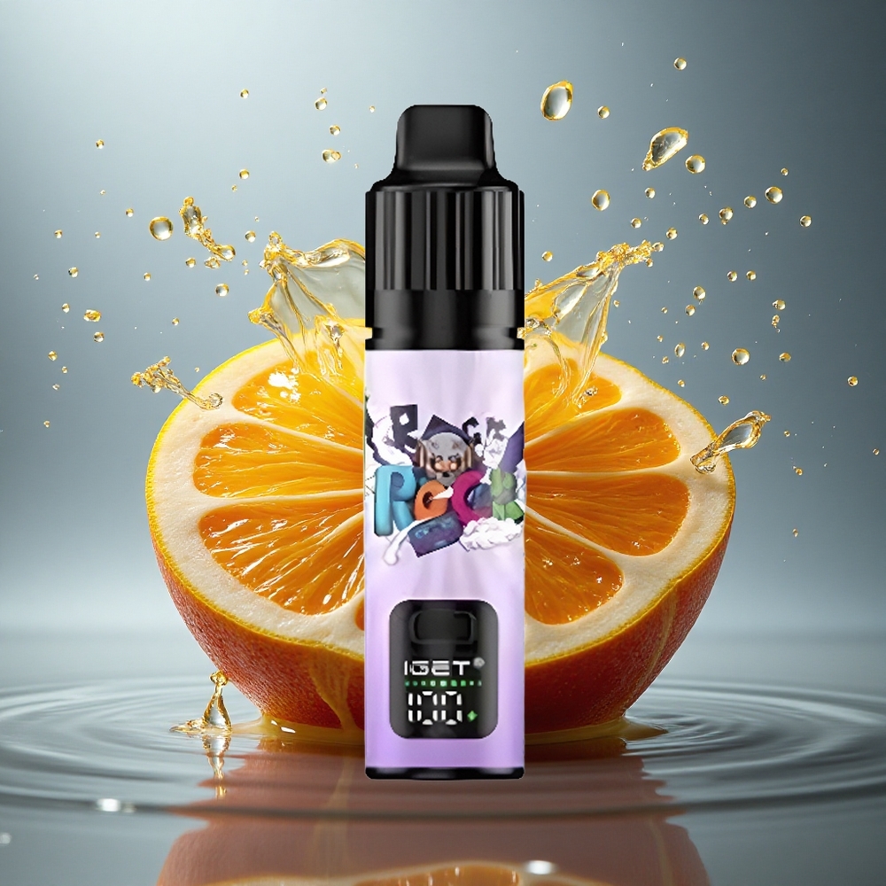 IGET BAR PLUS S3 POD 10000 Puffs Druivenijs Wegwerp Vape met 5% Nicotine en 950 mAh Batterij