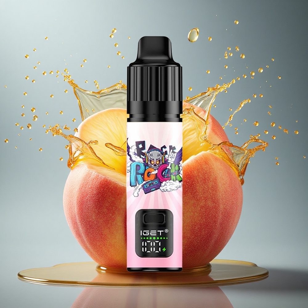 IGET BAR PLUS S3 POD 10000 Puffs Perzik Lychee Limoen IJs 5% Nicotine 950 mAh