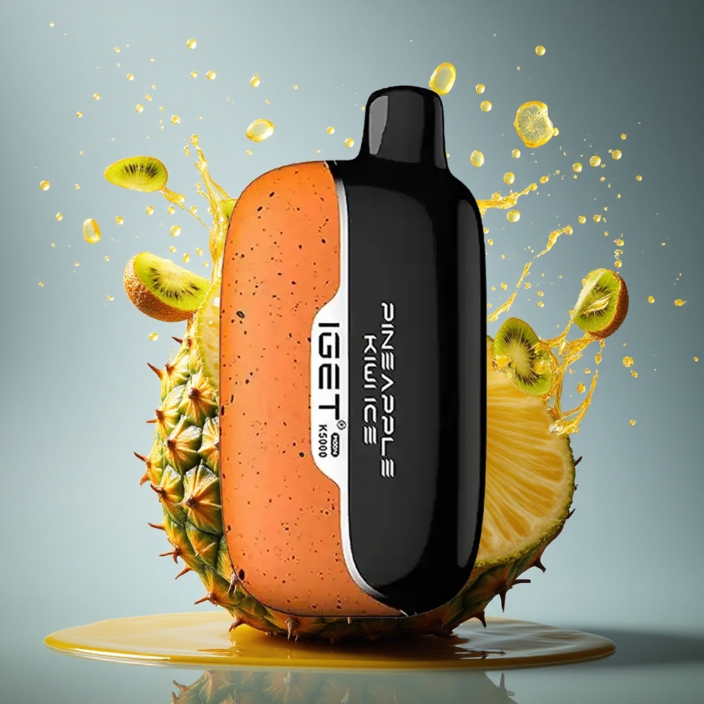 IGET Moon K5000 Puffs Ananas Kiwi IJs PC Mesh Coil 1.35 Ohm