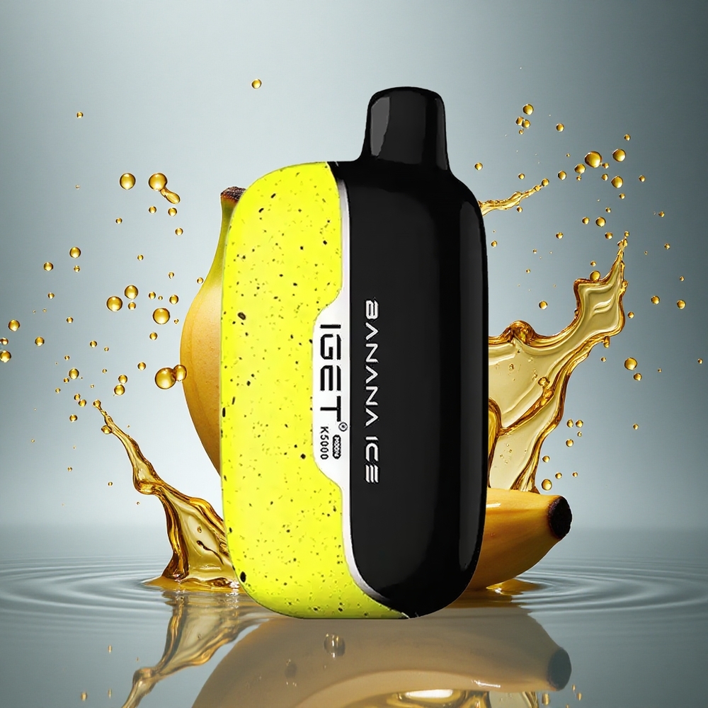 IGET Moon K5000 Puffs Banana IJs PC Mesh 1.35 Ohm
