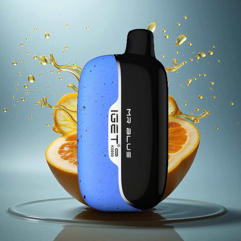IGET Moon K5000 Puffs De Blauwe PC 1.35 Ohm Mesh Coil