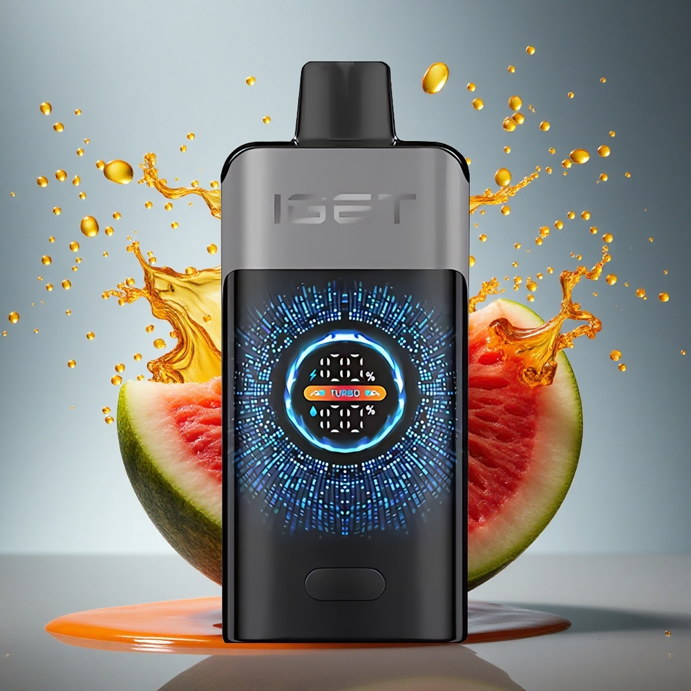 IGET ONE 12000 Puffs Aardbei Watermelon IJskoude 2700 mAh