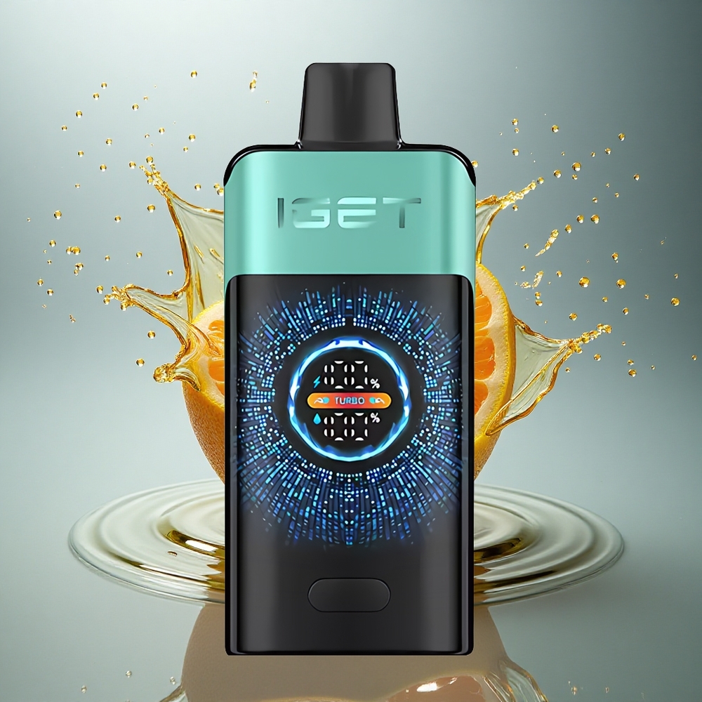 IGET ONE 12000 Puffs Bergbron Munt IJs 2700 mAh Dual Mesh