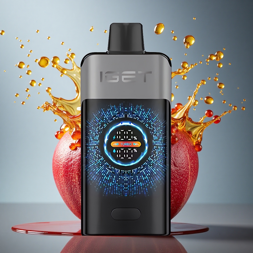 IGET ONE 12000 Puffs Brambes Kers Granaatappel 2700 mAh Dual Mesh