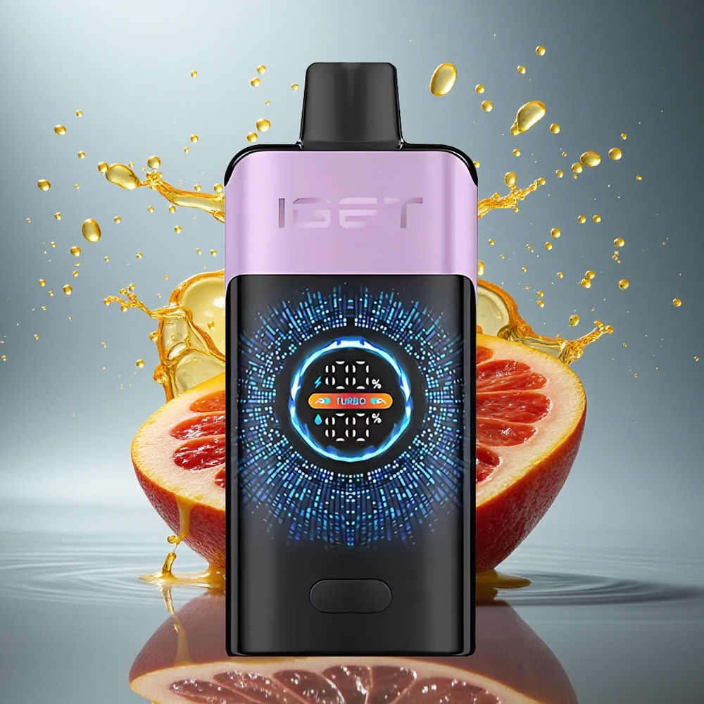 IGET ONE 12000 Puffs Gemengde Bessen IJs Met 2700 mAh En Dual Mesh Coil