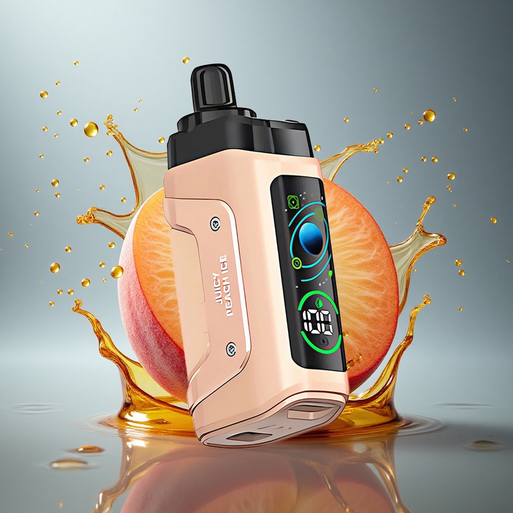 Razz Bar 45000 Puffs Sappige Perzik IJs met 20 mg/ml Nicotine en Type-C Oplaadbaar