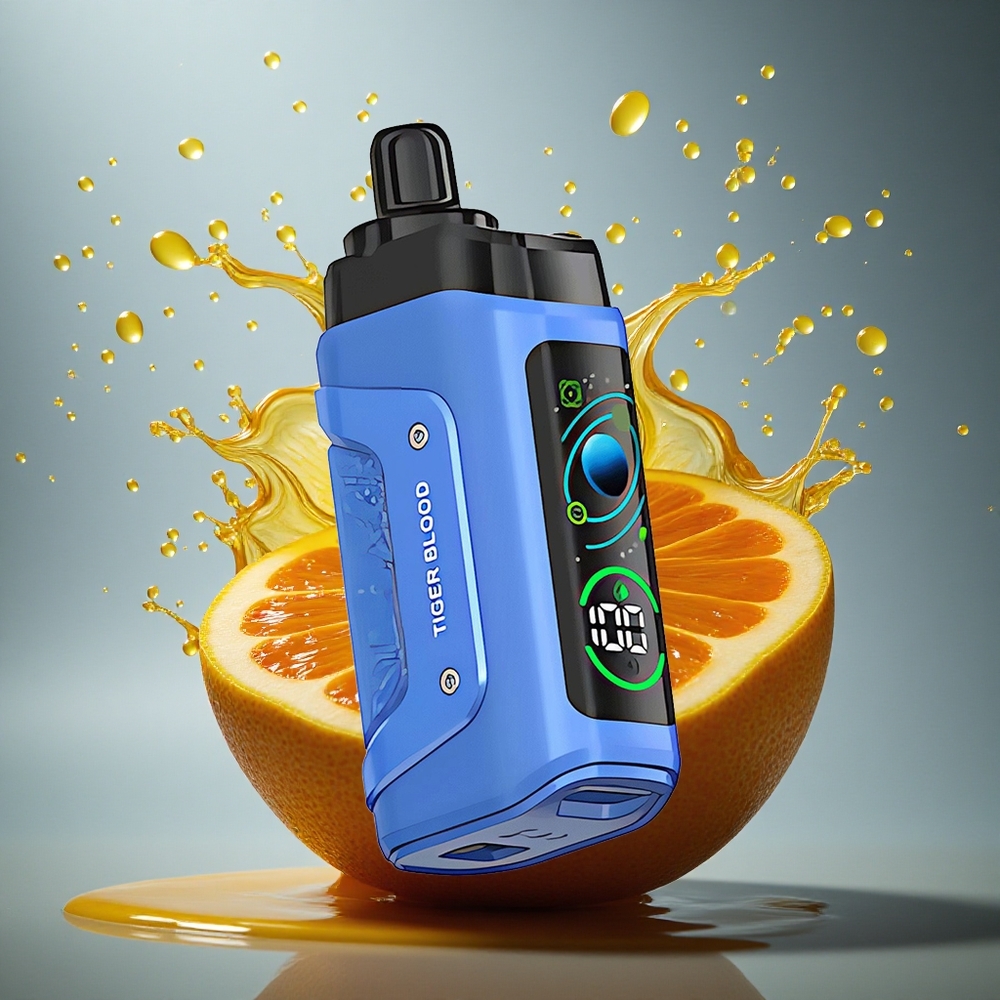 Razz Bar 45000 Puffs Tijgerbloed Mesh Coil Type-C 20 mg/ml Nicotine
