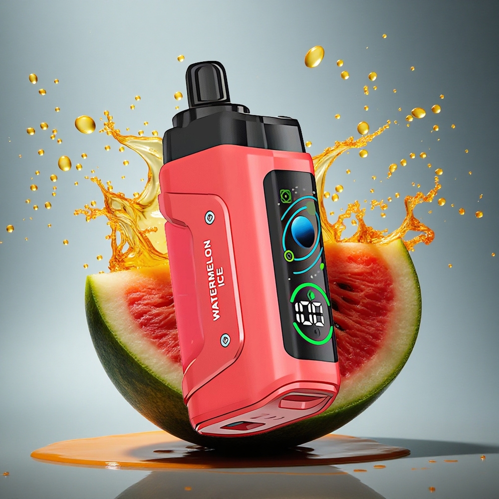 Razz Bar 45000 Puffs Watermeloen IJs met 20 mg/ml Nicotine en Type-C Oplaadbaar