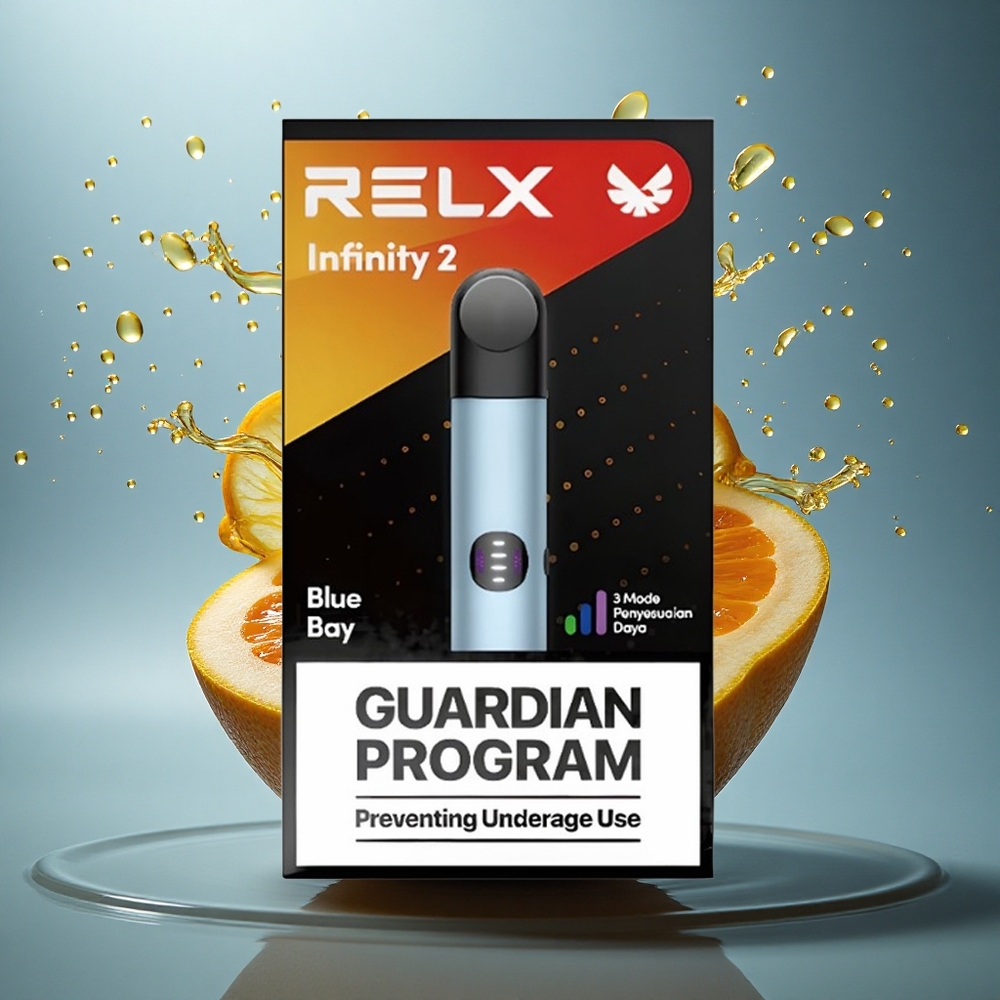 Relx Infinity 2 Vape Device Blauw 440mAh Metaal