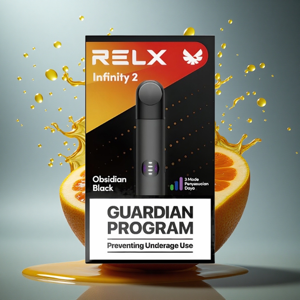 Relx Infinity 2 Vape Device Donkereasteroïde 440mAh Metaal