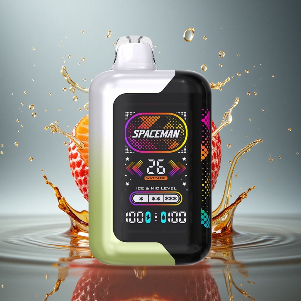 SMOK SPACEMAN SP40000 Puffs Aardbei Kiwi 50mg/ml 1000mAh