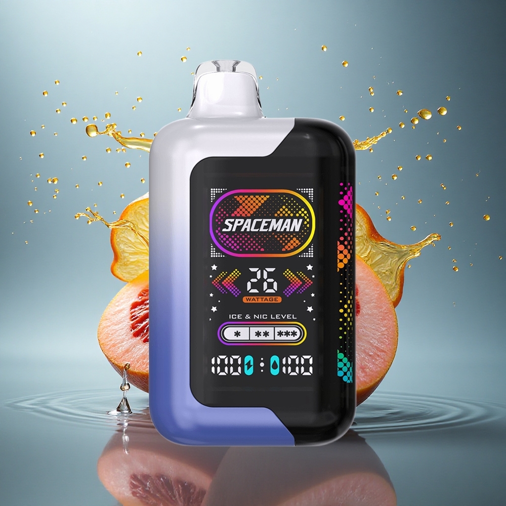 SMOK SPACEMAN SP40000 Puffs Blauwe Framboos IJs 1000mAh 20ml 50mg nicotine