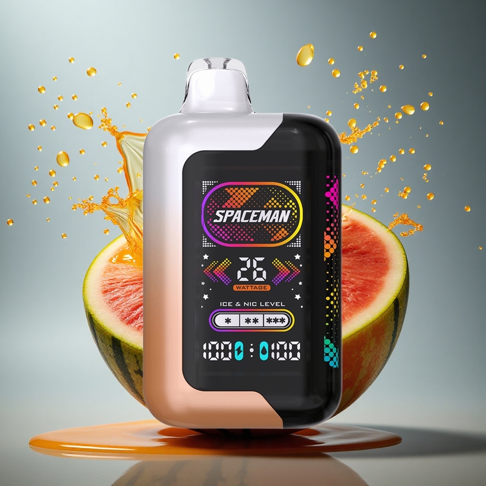 SMOK SPACEMAN SP40000 Puffs Juicy Peach Watermelon 20ml 50mg nicotine 1000mAh