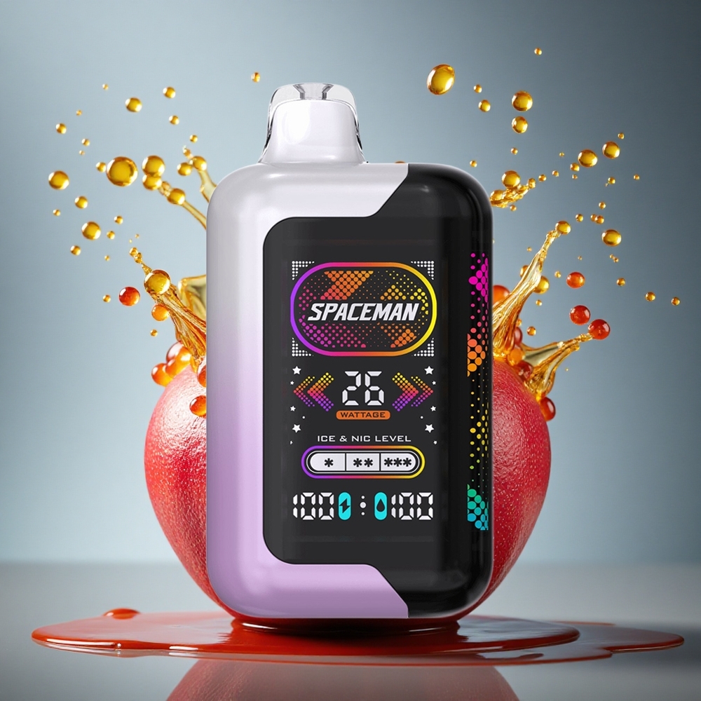 SMOK SPACEMAN SP40000 Puffs Kers Granaat 20ml 50mg nicotine 1000mAh