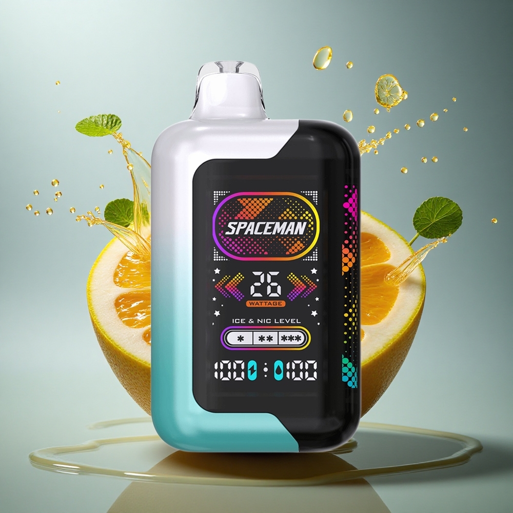 SMOK SPACEMAN SP40000 Puffs Verse Munt 1000mAh 20ml 50mg Nicotine