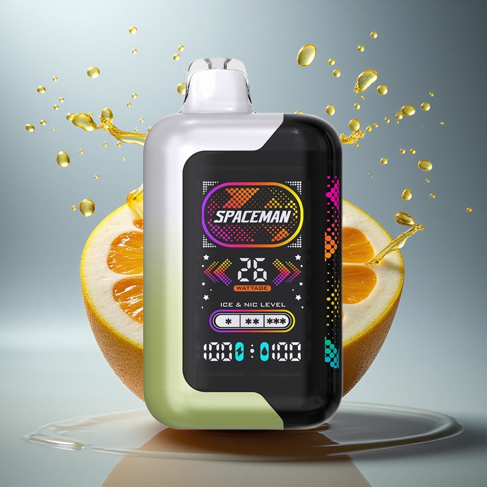 SMOK SPACEMAN SP40000 Puffs Witte Druif IJs 20ml 50mg Nicotine
