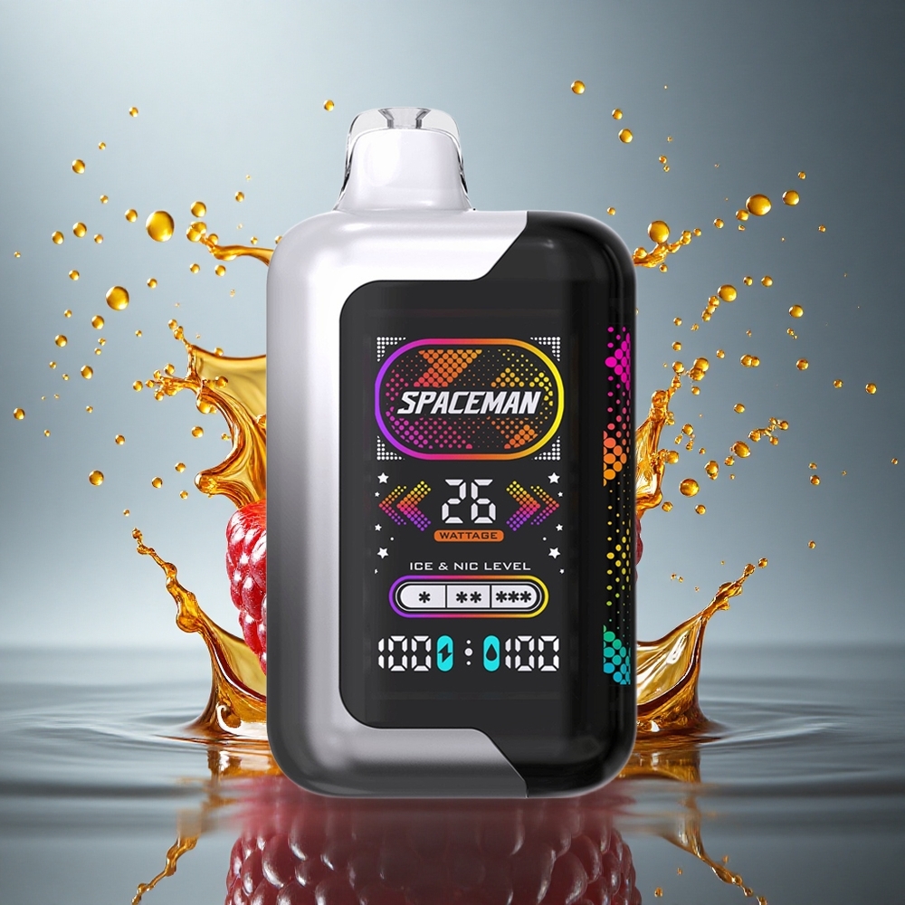 SMOK SPACEMAN SP40000 Puffs Zwarte Bes Razz 20ml 50mg nicotine 1000mAh