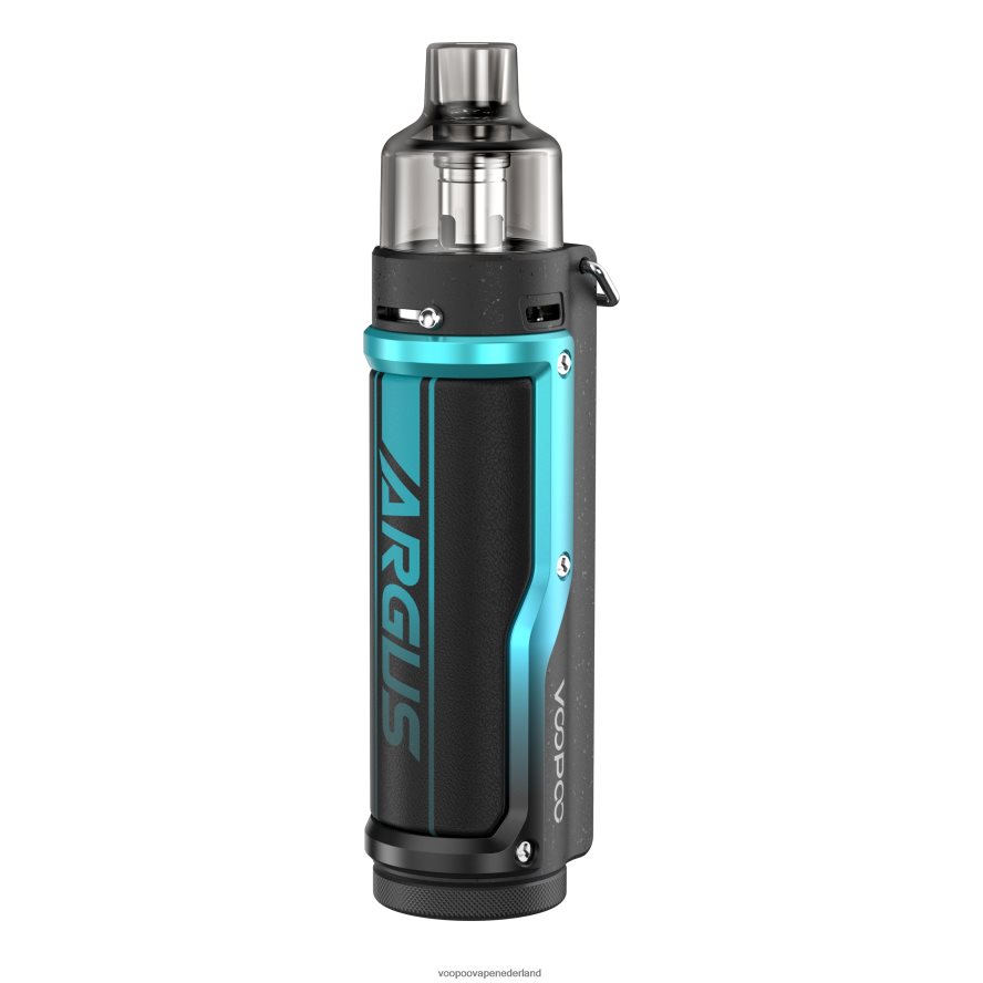 VOOPOO Kopen Nederland - VOOPOO ARGUS PRO pod-mod-kit 06402024 litchi leer blauw