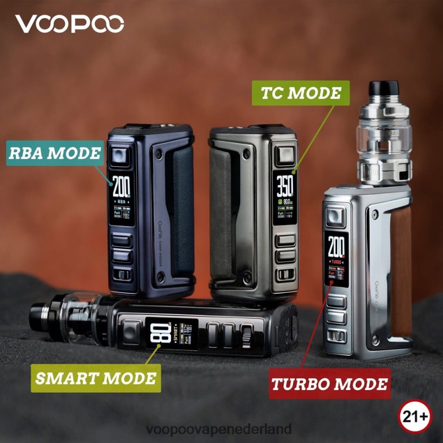 VOOPOO Nederland - VOOPOO ARGUS GT II tankkit 0640201 grafiet
