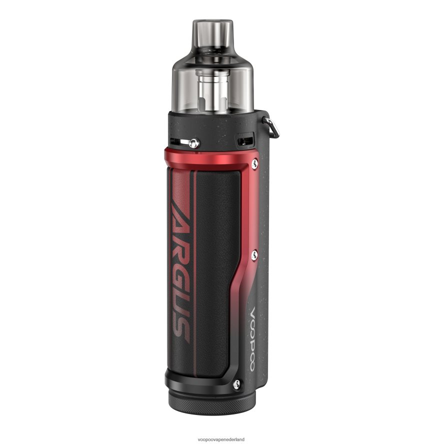 VOOPOO Vape Amsterdam - VOOPOO ARGUS PRO pod-mod-kit 06402023 litchi leer rood