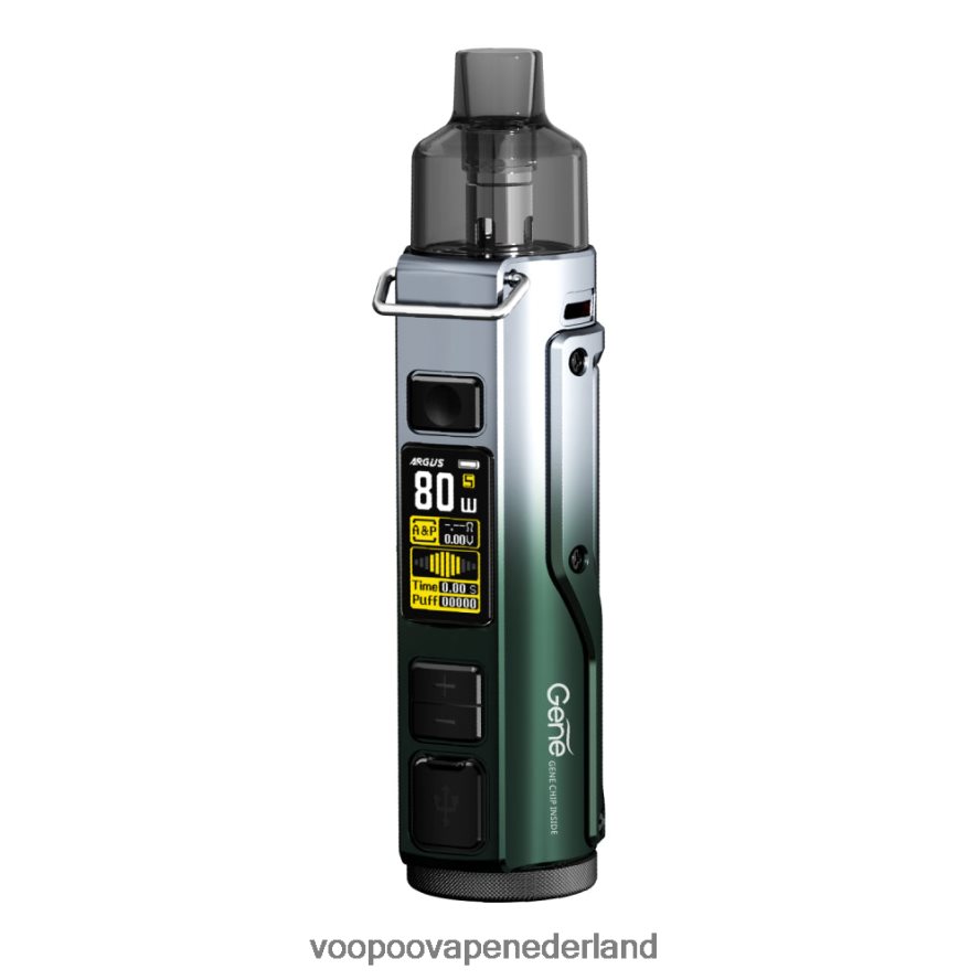 VOOPOO Vape Handleiding - VOOPOO ARGUS PRO pod-mod-kit 06402029 zwartachtig groen zilver