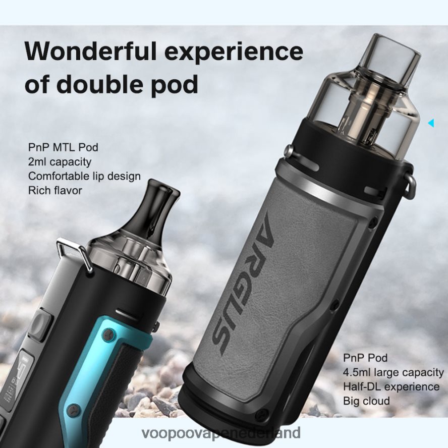 VOOPOO Vape Kopen - VOOPOO ARGUS pod-mod-kit 06402077 petrol groen-zilver