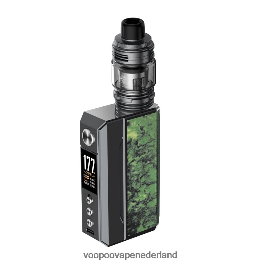 VOOPOO Argus Kopen - VOOPOO DRAG 4 uitrusting 064020166 gun metal+bosgroen