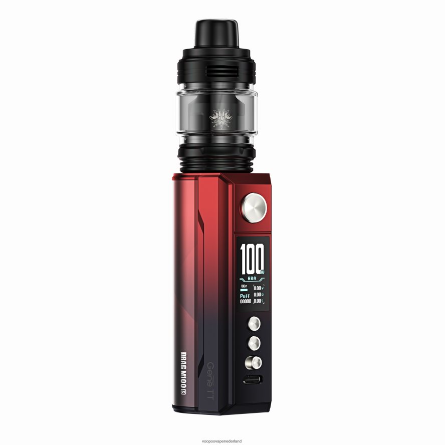 VOOPOO Argus Kopen - VOOPOO DRAG M100S mod-apparaat 064020276 rood Zwart