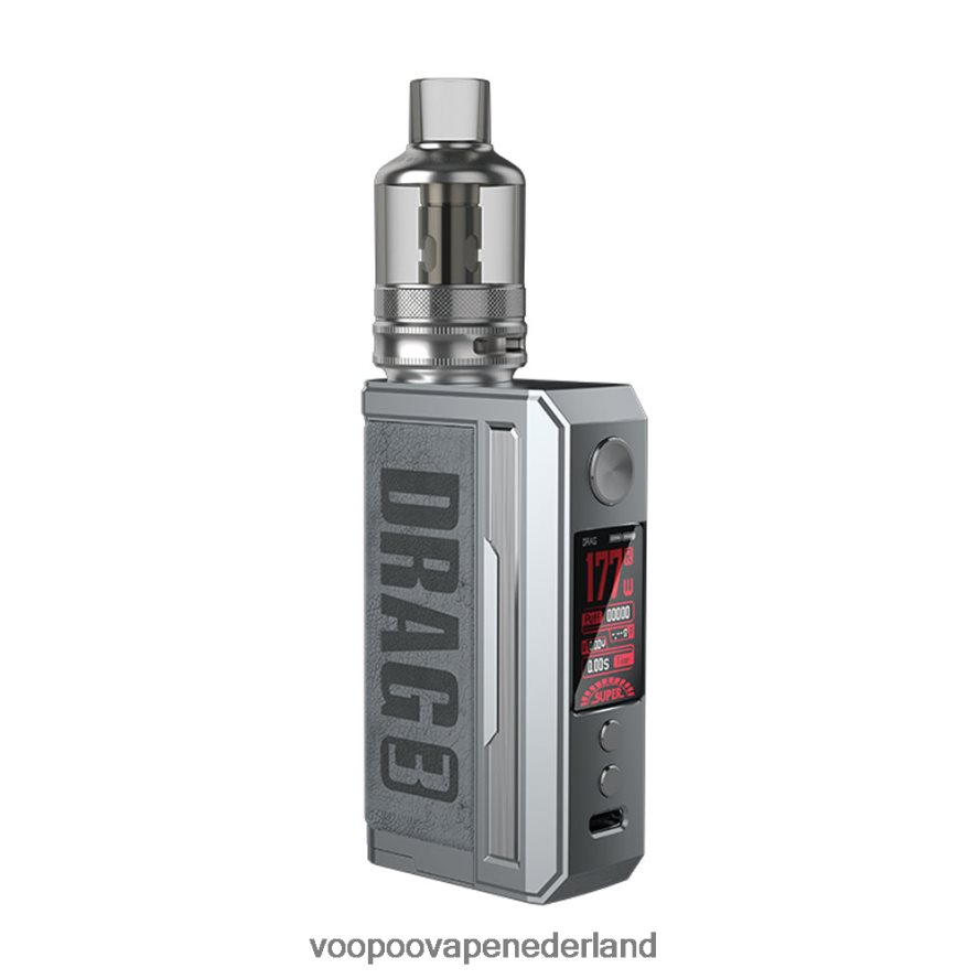 VOOPOO Coils Kopen - VOOPOO DRAG 3 box mod-kit 064020155 rokerig grijs