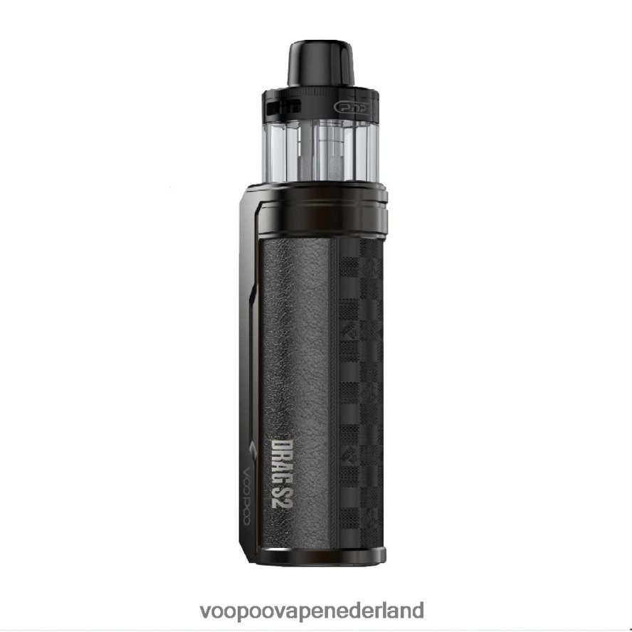 VOOPOO Coils Kopen - VOOPOO DRAG S2 pod-mod-kit 064020265 geruit zwart