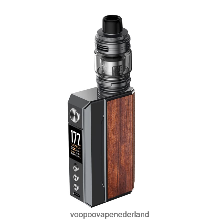 VOOPOO Kopen Nederland - VOOPOO DRAG 4 uitrusting 064020164 geweermetaal + palissanderhout