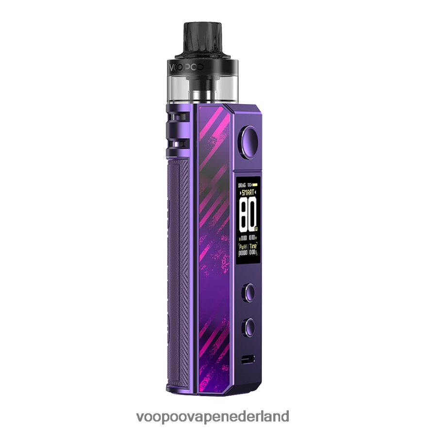 VOOPOO Kopen Nederland - VOOPOO DRAG H80S pod-kit 064020244 melkweg paars