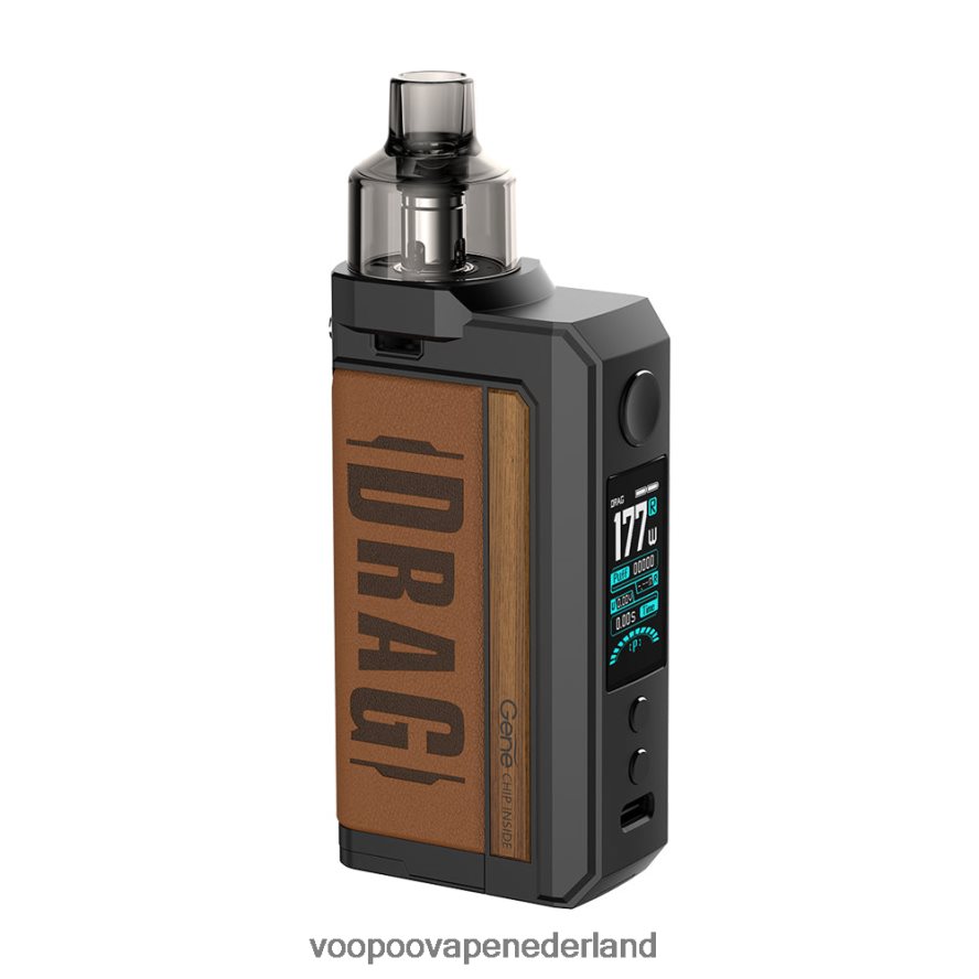 VOOPOO Kopen Nederland - VOOPOO DRAG MAX mod-apparaat 064020334 vintage bruin