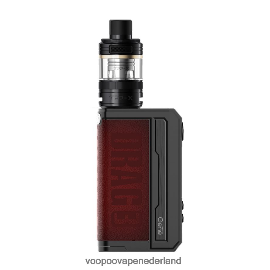 VOOPOO Nederland - VOOPOO DRAG 3 TPP X box mod-kit 064020271 zwart rood