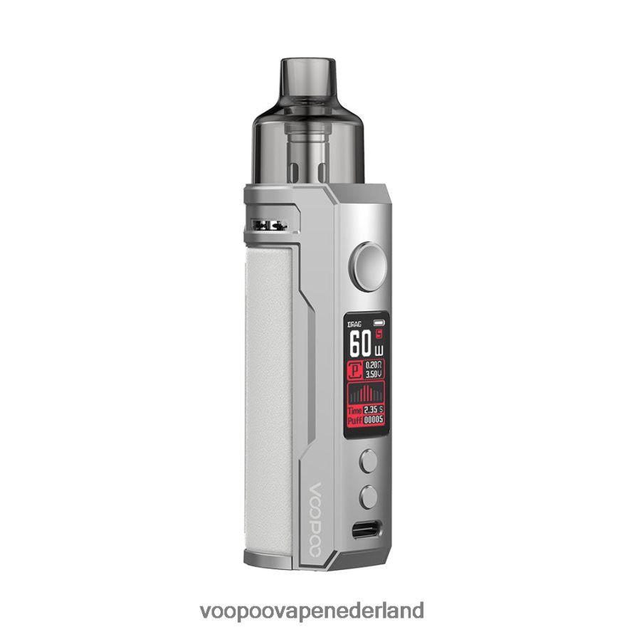VOOPOO Nederland - VOOPOO DRAG S pod-mod-kit 064020201 Zilverwit