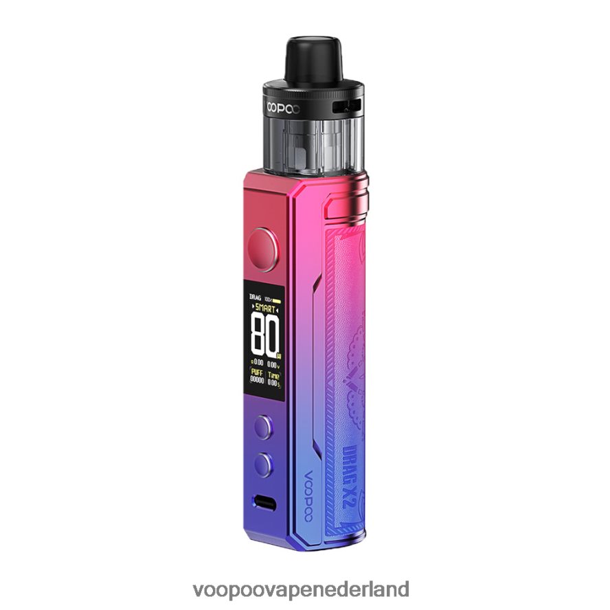 VOOPOO Nederland - VOOPOO DRAG X2 pod-mod 064020231 modern rood