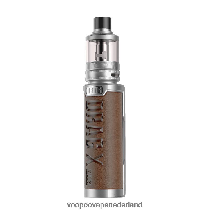 VOOPOO Nederland - VOOPOO DRAG X PLUS Professionele Editie 064020281 zilver+retrobruin