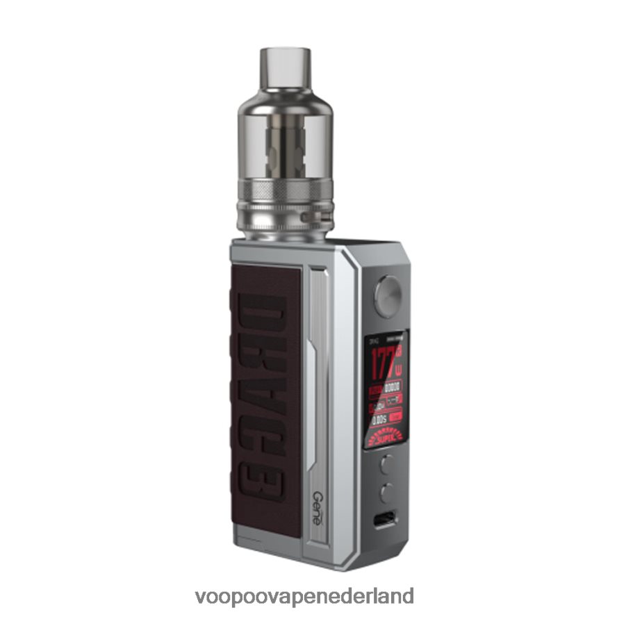 VOOPOO Vape Amsterdam - VOOPOO DRAG 3 box mod-kit 064020253 koffie bruin