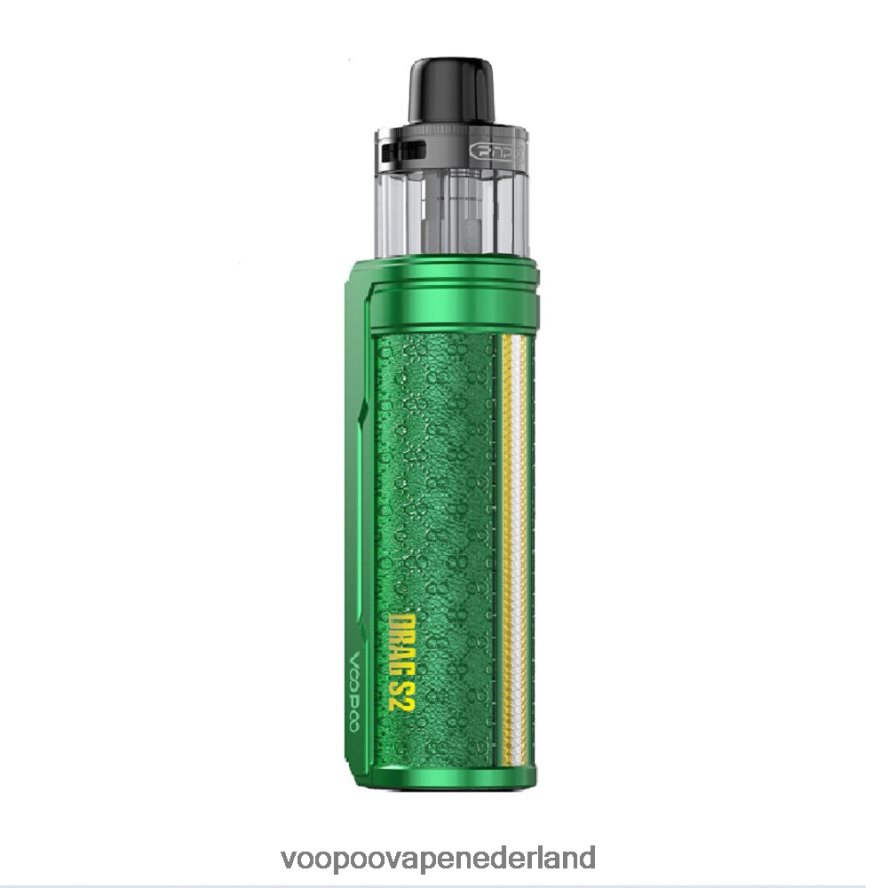 VOOPOO Vape Amsterdam - VOOPOO DRAG S2 pod-mod-kit 064020263 mosgroen