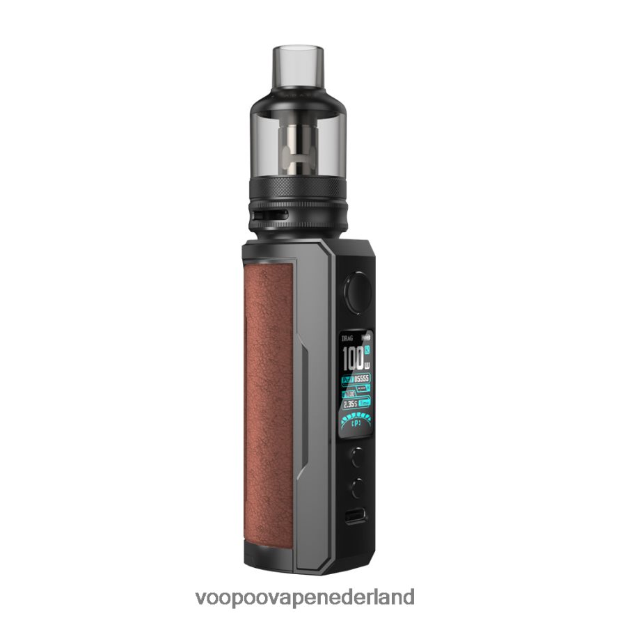 VOOPOO Vape Amsterdam - VOOPOO DRAG X PLUS uitrusting 064020313 zandbruin