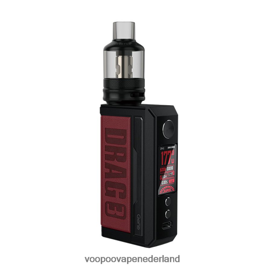 VOOPOO Vape Handleiding - VOOPOO DRAG 3 box mod-kit 064020249 Marsala