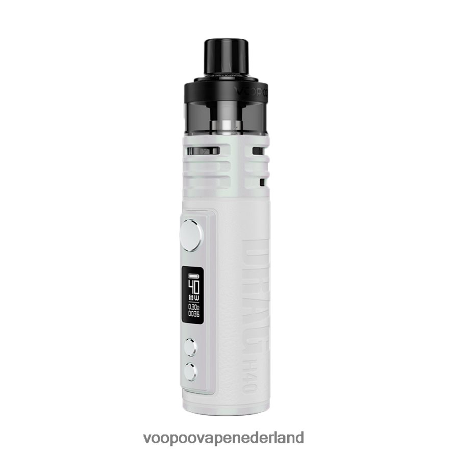 VOOPOO Vape Handleiding - VOOPOO DRAG H40 pod-mod 064020209 zilverachtig wit