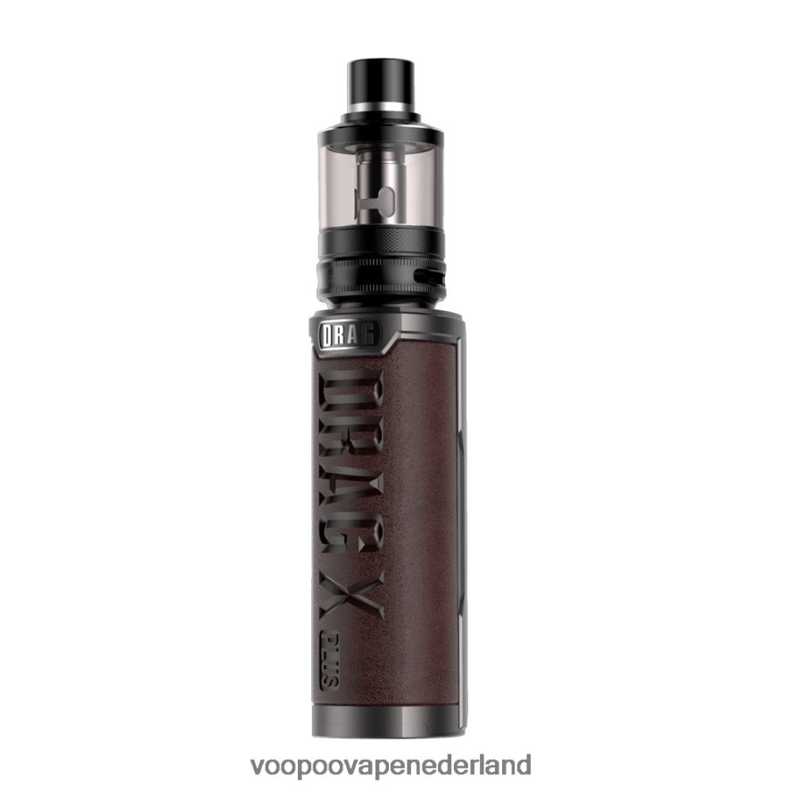 VOOPOO Vape Handleiding - VOOPOO DRAG X PLUS Professionele Editie 064020159 zwart+koffie