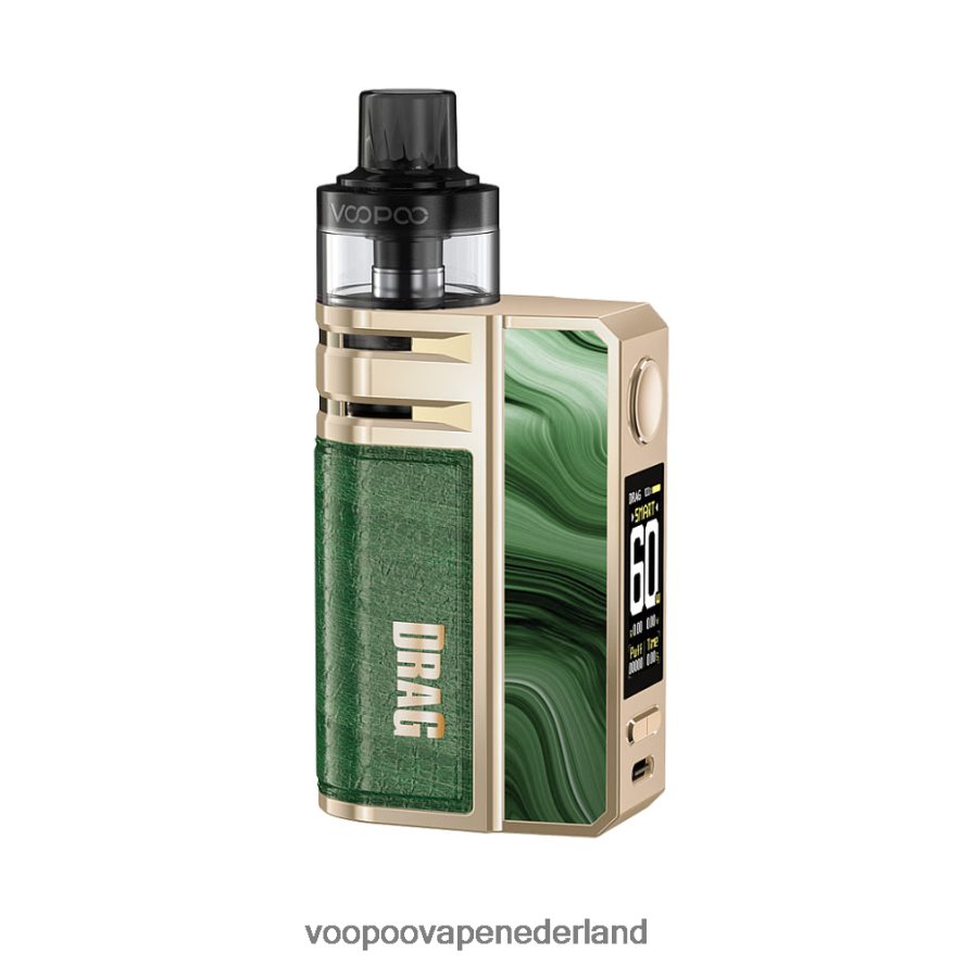 VOOPOO Vape Kopen - VOOPOO DRAG E60 pod-kit 064020187 slingers groen