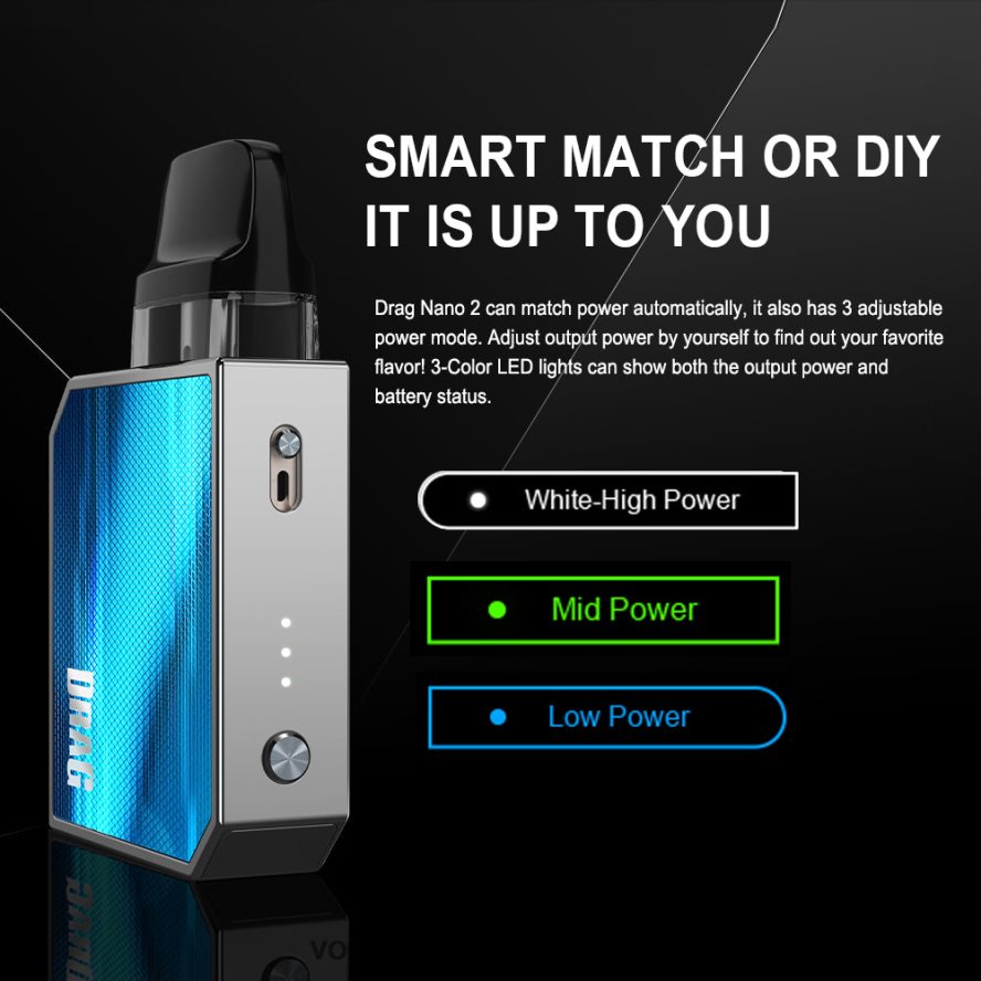 VOOPOO Vape Nederland - VOOPOO DRAG NANO 2 pod-kit 064020152 thee groen