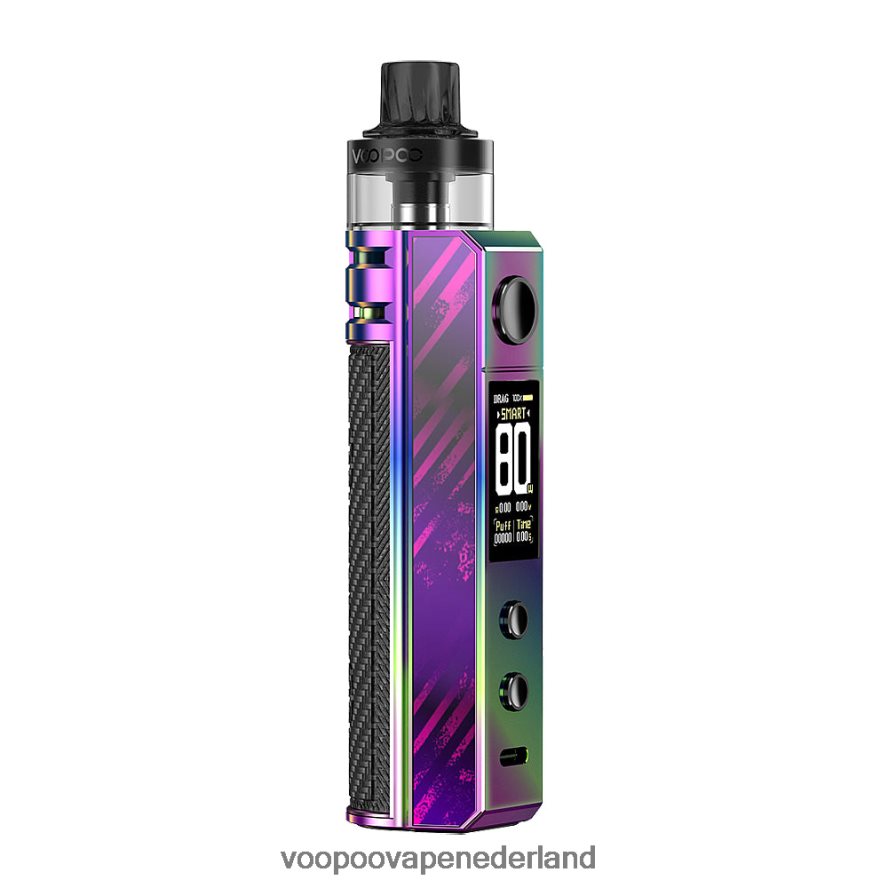 VOOPOO Vape Price - VOOPOO DRAG H80S pod-kit 064020248 regenboog