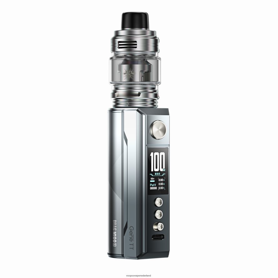 VOOPOO Vape Price - VOOPOO DRAG M100S mod-apparaat 064020158 zilver zwart
