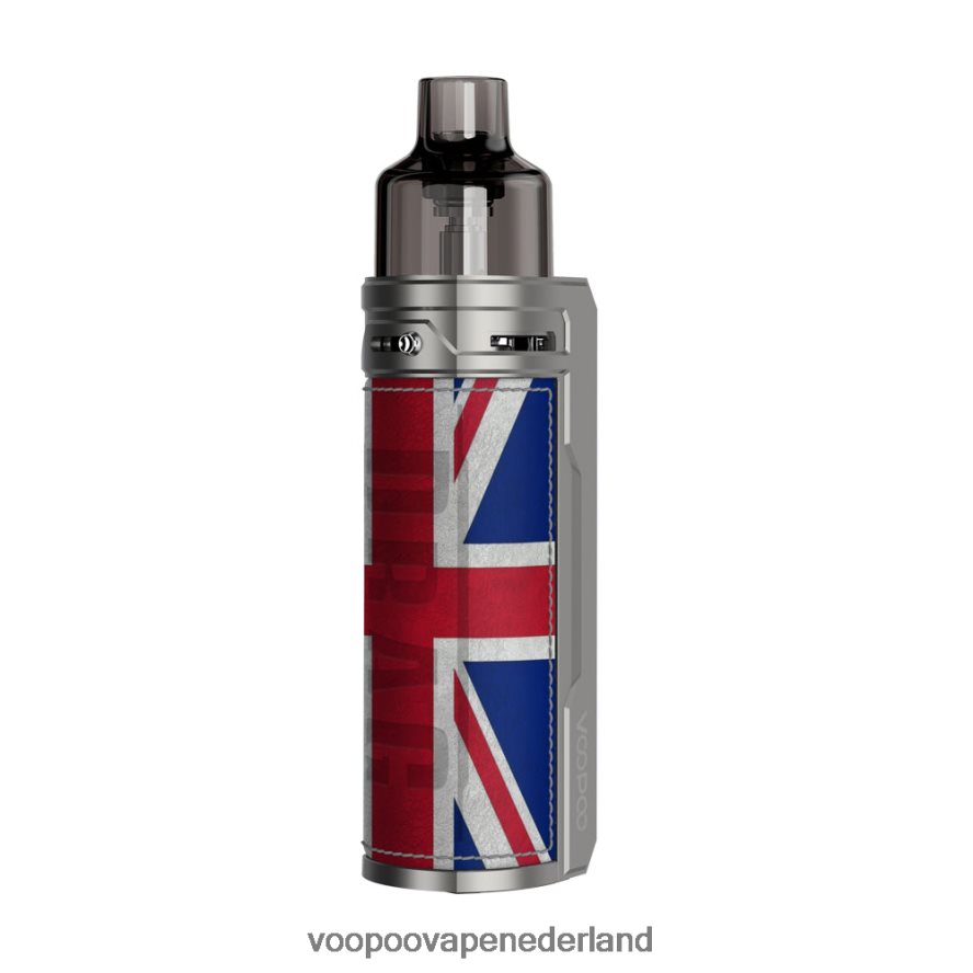 VOOPOO Vape Price - VOOPOO DRAG S pod-mod-kit 064020198 zilveren ridder